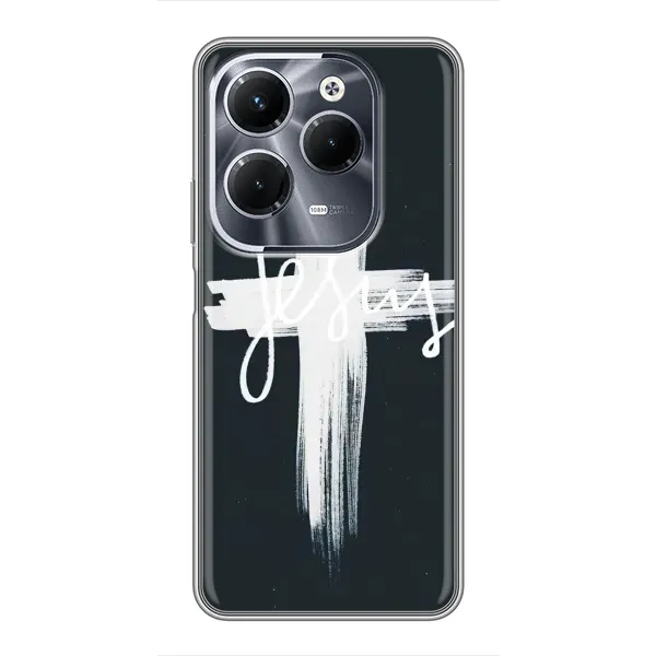 Чехол с принтом «Иисус» для Infinix Hot 40 Play