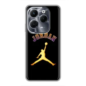 Чохли для Infinix Hot 40 Play - з картинкою JORDAN (AlphaPrint) (Jordan Gold)