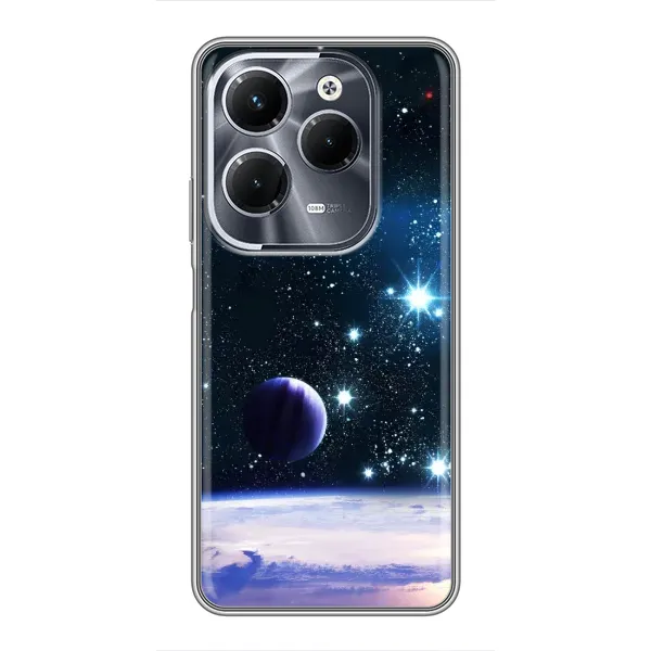 Чехол с принтом «Космический вид» для Infinix Hot 40 Play