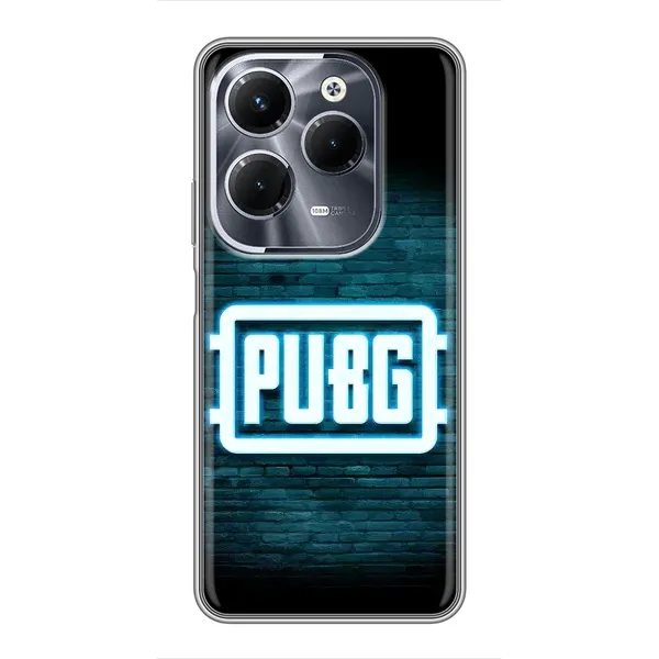 Чехол с принтом «Лого PUBG» для Infinix Hot 40 Play