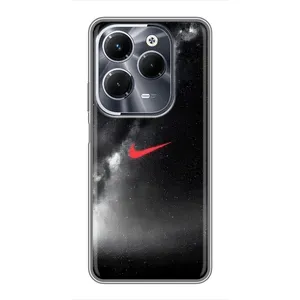 Чохол для Infinix Hot 40 Play - з принтом Найк (AlphaPrint) (Найк червоний)