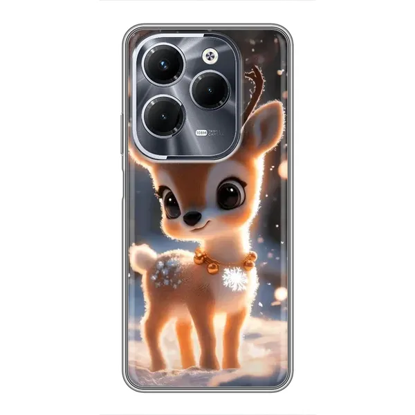 Чехол с принтом «Олененок» для Infinix Hot 40 Play Чехол с принтом «Олененок» для Infinix Hot 40 Play