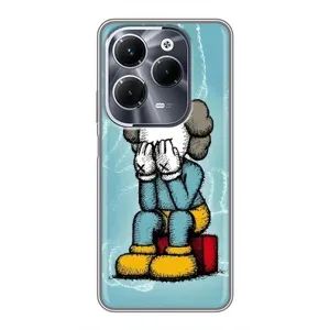 Чохли для Infinix Hot 40 Play - Bearbrick Louis Vuitton (PREMIUMPrint) (Плач Bearbrick)