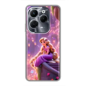 Чохол Рапунцель для Infinix Hot 40 Play (Рапунцель у замку)