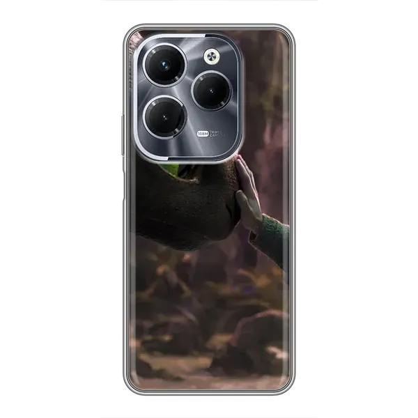 Чехол с принтом «Сцена с драконом» для Infinix Hot 40 Play