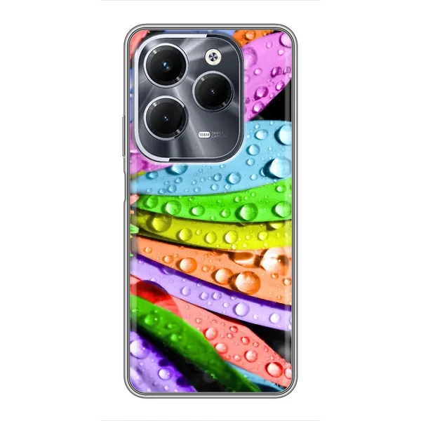 Чехол с принтом «Семицветик» для Infinix Hot 40 Play