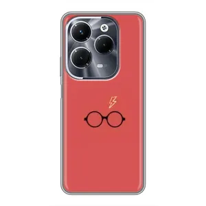 Чохли з Гаррі Поттером для Infinix Hot 40 Play (AlphaPrint) (шрам та окуляри)