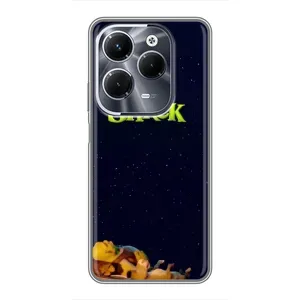 Чохол з мультфільмом Шрек на Infinix Hot 40 Play (Відпочиваючий Шрек)