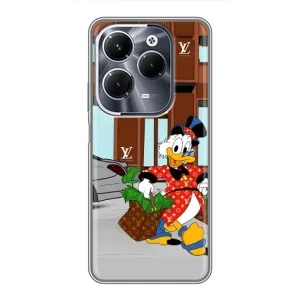 Чехли для Infinix Hot 40 Play - Скрудж МакДак Louis Vuitton (PREMIUMPrint) (Скрудж ЛВ)