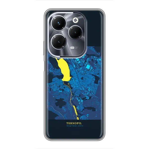Чохол з принтом «Тернопіль» для Infinix Hot 40 Play