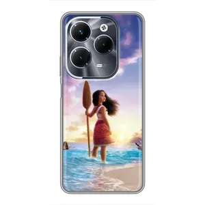 Чохол з мультфільмом Ваяна Infinix Hot 40 Play (Моана з веслом)