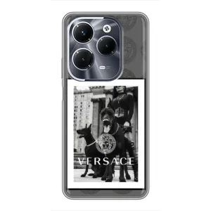Чохли VERSACE для Інфінікс Гот 40 Плей (PREMIUMPrint) (Версаче)