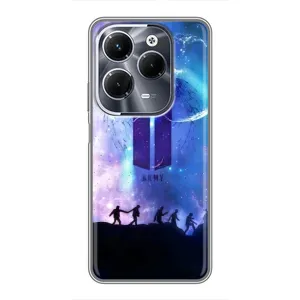 Чохли BTS для Infinix Hot 40 Pro (AlphaPrint) (Army BTS)