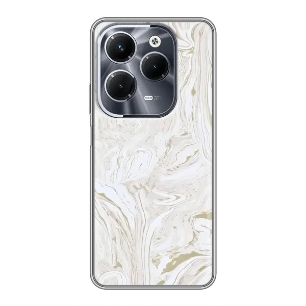 Чохол з принтом «Білий мрамор» для Infinix Hot 40 Pro Чохол з принтом «Білий мрамор» для Infinix Hot 40 Pro