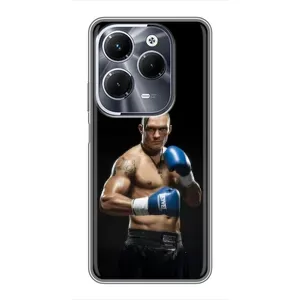 Чехол с картинкой Александр Усик для Infinix Hot 40 Pro (Боксер Усик)