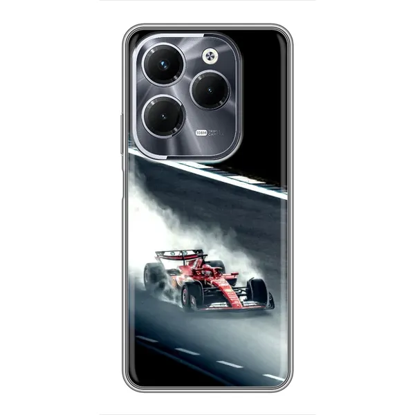 Чохол з принтом «Болід гоночний» для Infinix Hot 40 Pro