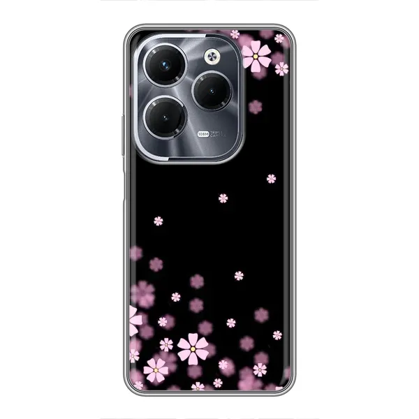 Чехол с принтом «Цветочки маленькие» для Infinix Hot 40 Pro