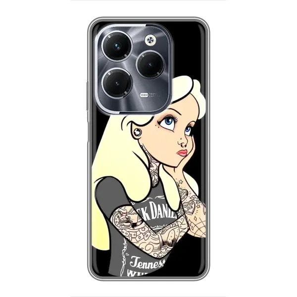 Чехол с принтом «Девочка в тату» для Infinix Hot 40 Pro Чехол с принтом «Девочка в тату» для Infinix Hot 40 Pro