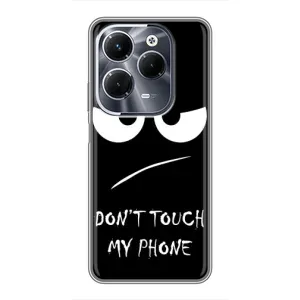 Чохол для Інфінікс Хот 40 Про - (AlphaPrint) з принтом (ТОП продажів) (Dont Touch)