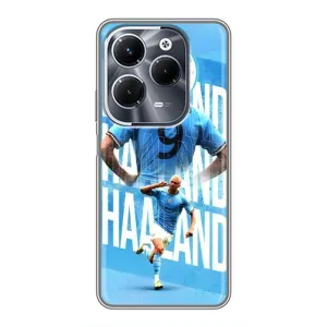 Чехлы с футболистом Ерлинг Холанд для Infinix Hot 40 Pro (AlphaPrint) (Erling Haaland)
