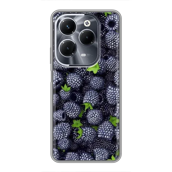 Чехол с принтом «Ежевика» для Infinix Hot 40 Pro Чехол с принтом «Ежевика» для Infinix Hot 40 Pro