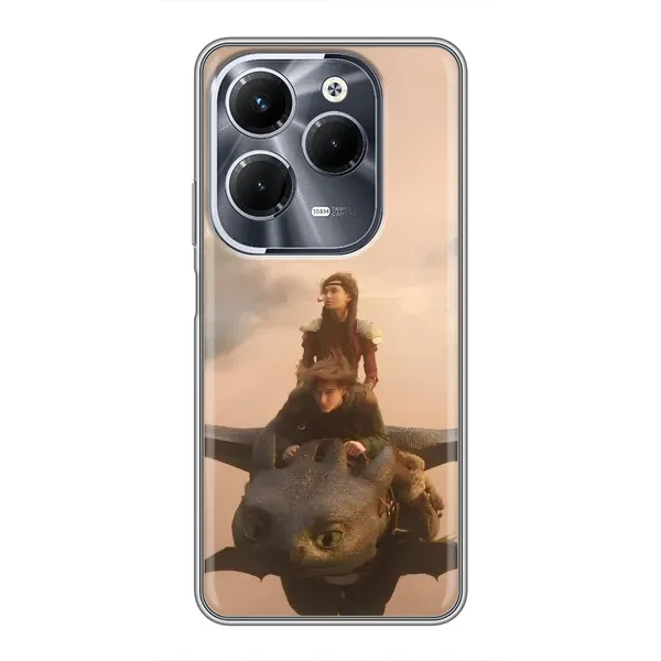 Чехол с принтом «Фильм дракон» для Infinix Hot 40 Pro Чехол с принтом «Фильм дракон» для Infinix Hot 40 Pro