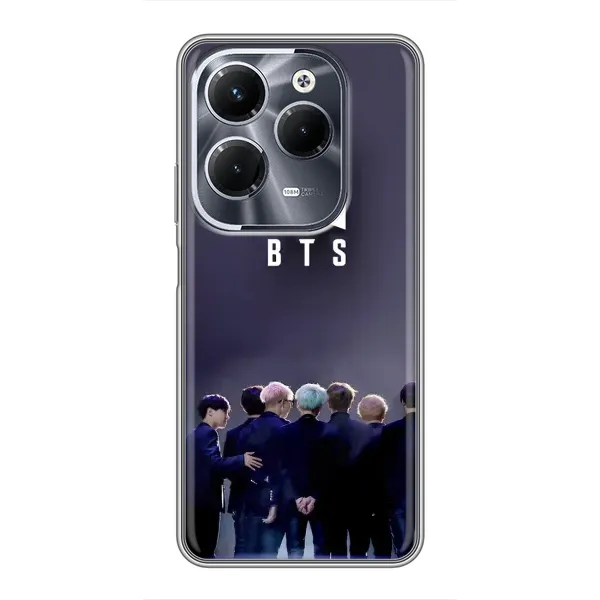 Чехол с принтом «Группа BTS» для Infinix Hot 40 Pro Чехол с принтом «Группа BTS» для Infinix Hot 40 Pro