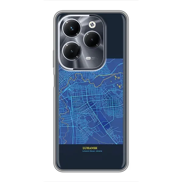 Чехол с принтом «Гуганск» для Infinix Hot 40 Pro