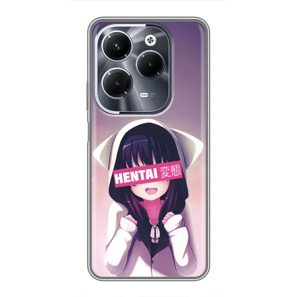 Чехол с принтом «Hentai chan» для Infinix Hot 40 Pro Чехол с принтом «Hentai chan» для Infinix Hot 40 Pro