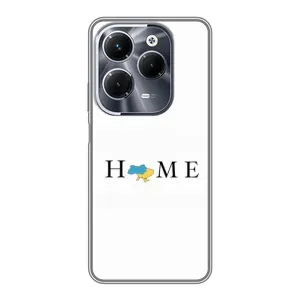 Чехол для Патриота Украины Infinix Hot 40 Pro - (AlphaPrint) (Home)
