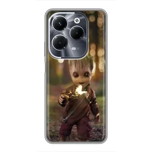 Чохол МАРВЕЛ для Інфінікс Хот 40 Про (AlphaPrint) (I am Groot)