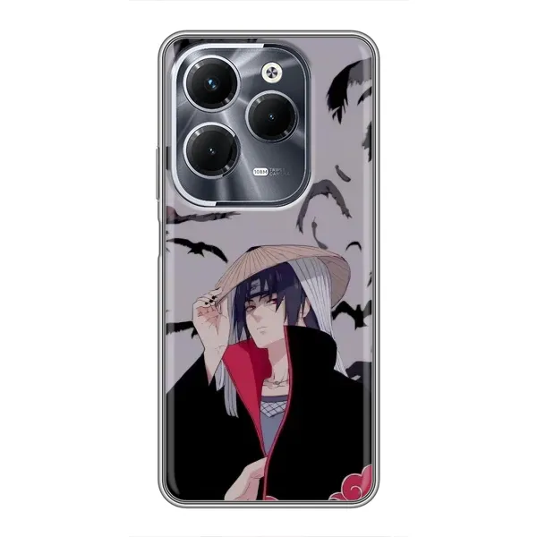 Чехол с принтом «Итачи Вороны» для Infinix Hot 40 Pro Чехол с принтом «Итачи Вороны» для Infinix Hot 40 Pro
