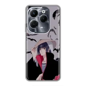 Анимешный чехол для Infinix Hot 40 Pro (Итачи Itachi)