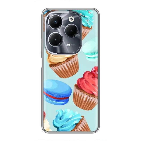 Чехол с принтом «Кексики» для Infinix Hot 40 Pro Чехол с принтом «Кексики» для Infinix Hot 40 Pro