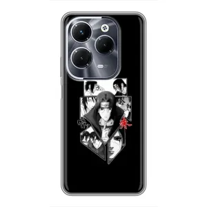 Чохли на тему: Ітачи Учіха для Infinix Hot 40 Pro (AlphaPrint) (колаж Ітачі)
