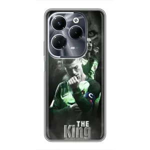 Чехол Криштиану Роналду для Infinix Hot 40 Pro (AlphaPrint) (Криштиано Лев)