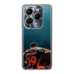 Чехол с футболистом Ламин Ямаль Infinix Hot 40 Pro (Ламин 19)