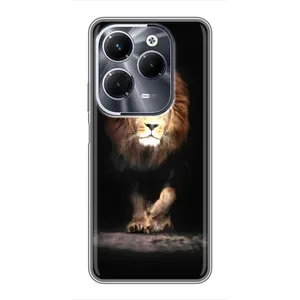 Чохол з картинкою ЛЕВ для Infinix Hot 40 Pro (VPrint) (Лев)