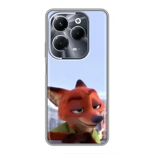 Чехол Зоотрополіс на Infinix Hot 40 Pro (Лис Ник)