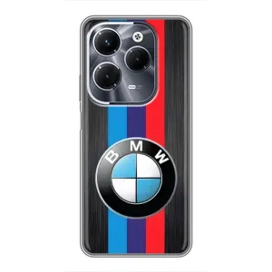 Чохол для Інфінікс Хот 40 Про - з принтом БМВ (AlphaPrint) (Лого BMW)