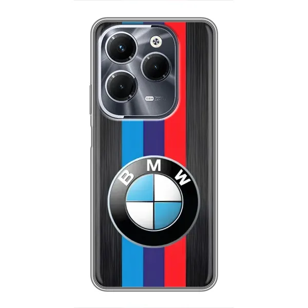 Чехол с принтом «Лого BMW» для Infinix Hot 40 Pro