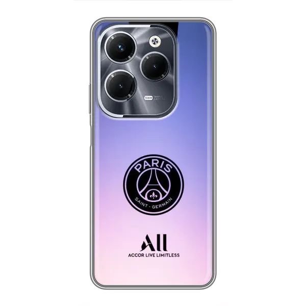 Чехол с принтом «лого PSG» для Infinix Hot 40 Pro