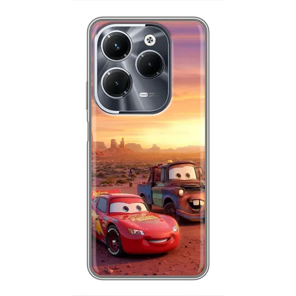 Чохол з принтом «Маквін та Сирник» для Infinix Hot 40 Pro