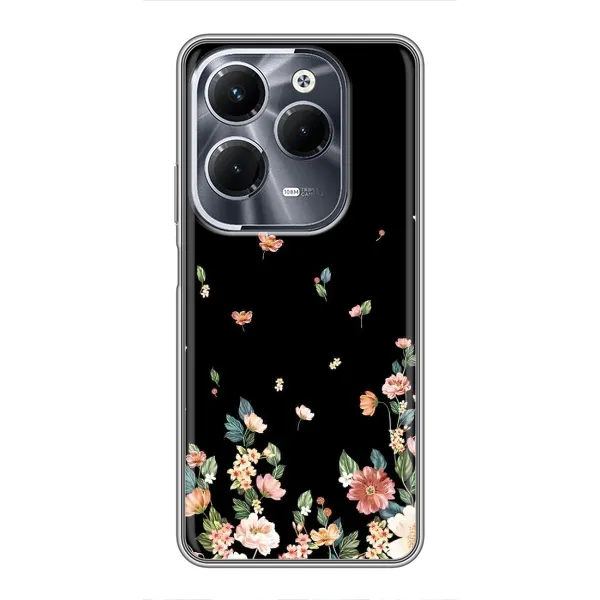 Чехол с принтом «Маленькие цветы» для Infinix Hot 40 Pro