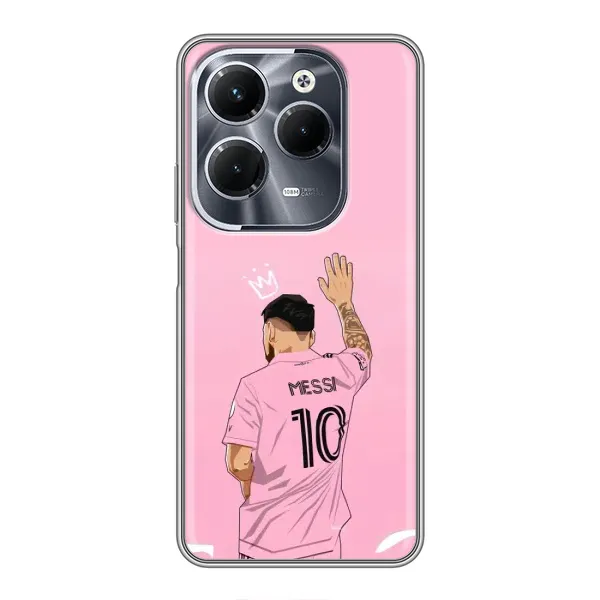 Чохол з принтом «Мессі Маямі» для Infinix Hot 40 Pro