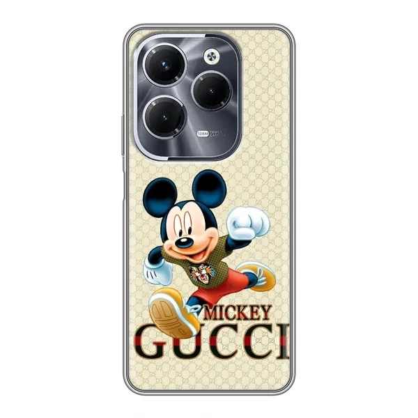 Чохол з принтом «Mikki Gucci» для Infinix Hot 40 Pro
