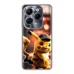 Чохол з Пікачу на Infinix Hot 40 Pro (Милий Пікачу)