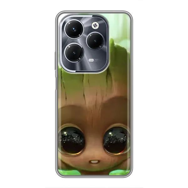 Чехол с принтом «Милый Грут» для Infinix Hot 40 Pro Чехол с принтом «Милый Грут» для Infinix Hot 40 Pro