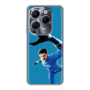 Чехол с принтом Фантастическая четверка для Infinix Hot 40 Pro (Мистер Фантастик супергерой)