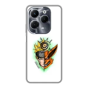 Naruto Anime Чохли для Інфінікс Хот 40 Про (AlphaPrint) (Наруто Курама)